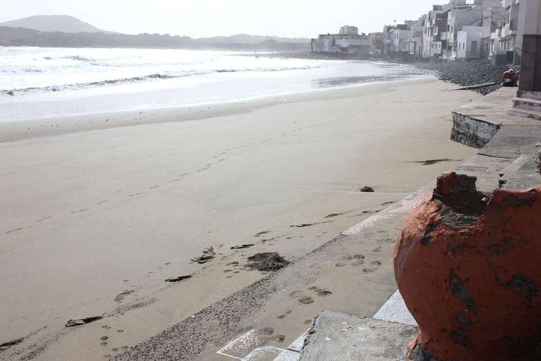 Playa de Ojos de Garza, en una imagen de archivo/TA.